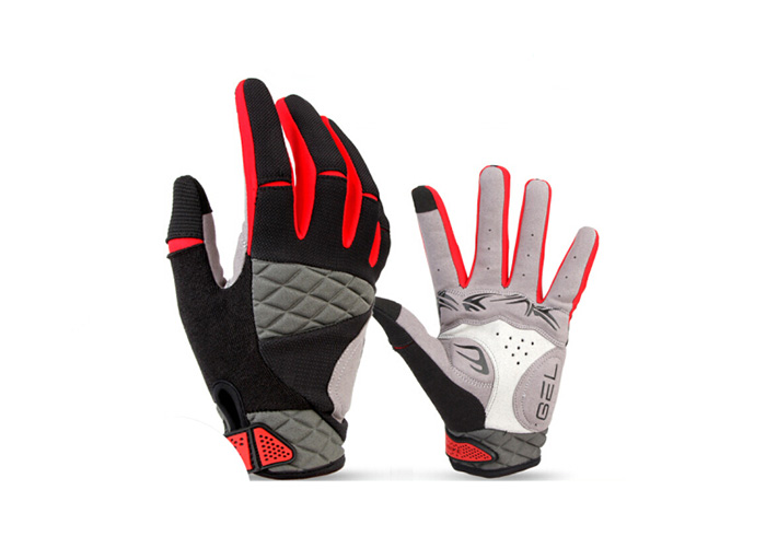 Women Antiskid Cycling Sport Full Finger Bike Bicycle Gloves