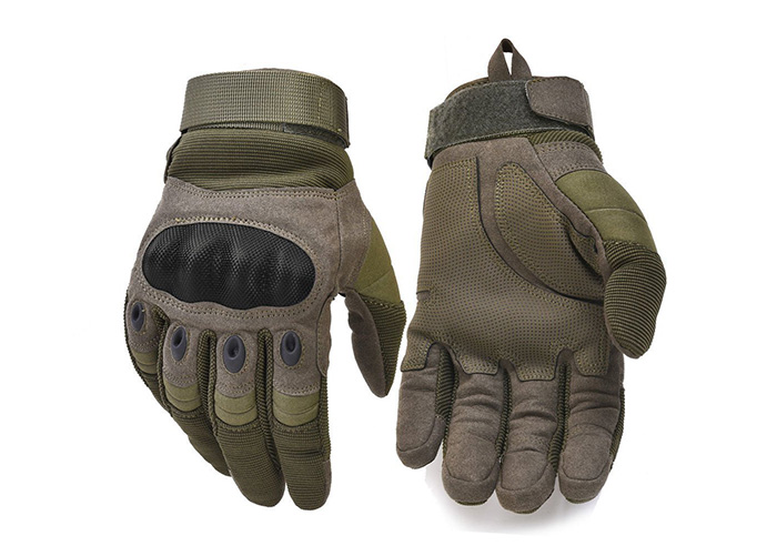 Tactical Hard Knuckle Gloves Military Green Gloves Combat Army Tan Black Fullfinger Gloves